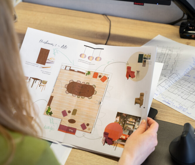 Studio ontwerper aan het werk 3