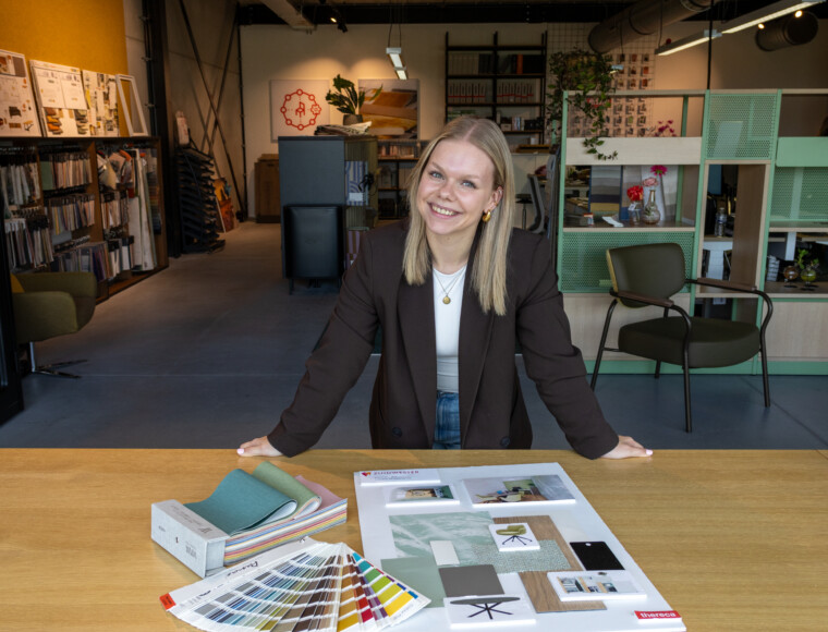 Interieurontwerp voor de zorg in de ontwerpstudio van Thereca - Evi Studio