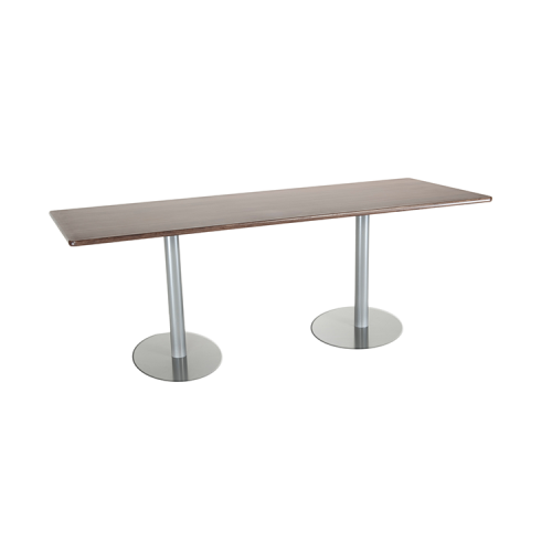 Flat kolompoot rond dubbel