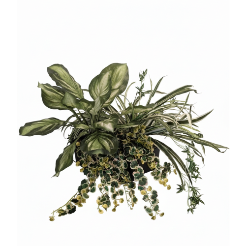 Tray kunstbeplanting - Mix I